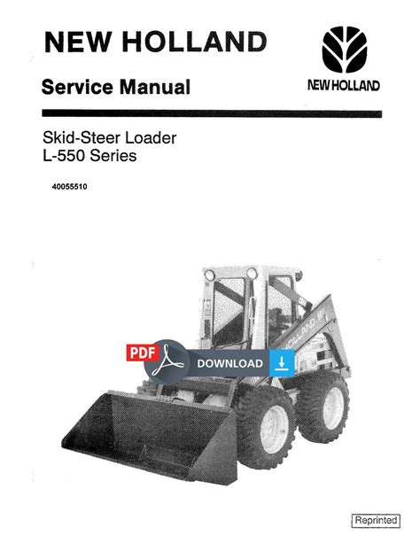 new holland skid steer l555|new holland l555 manual free.